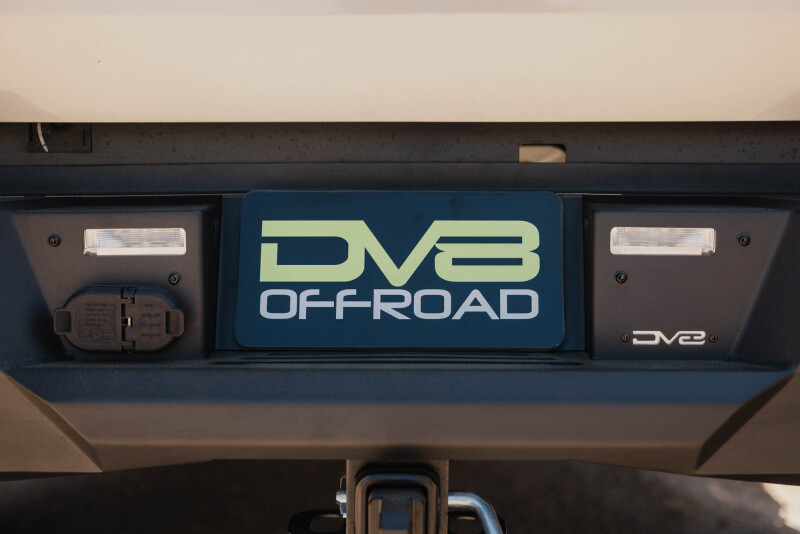 Toyota Tundra Rear Bumper - DV8 Offroad - Spec Series, Mid-Width, Steel - Black - `22-`26